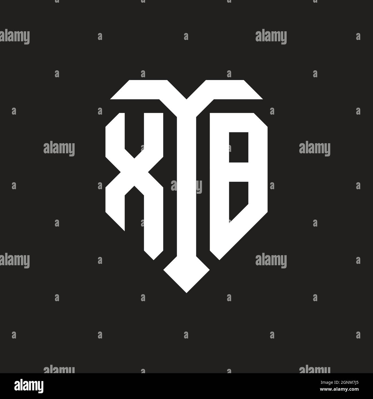 YZ logo with shield white orange shape design template isolated on ...