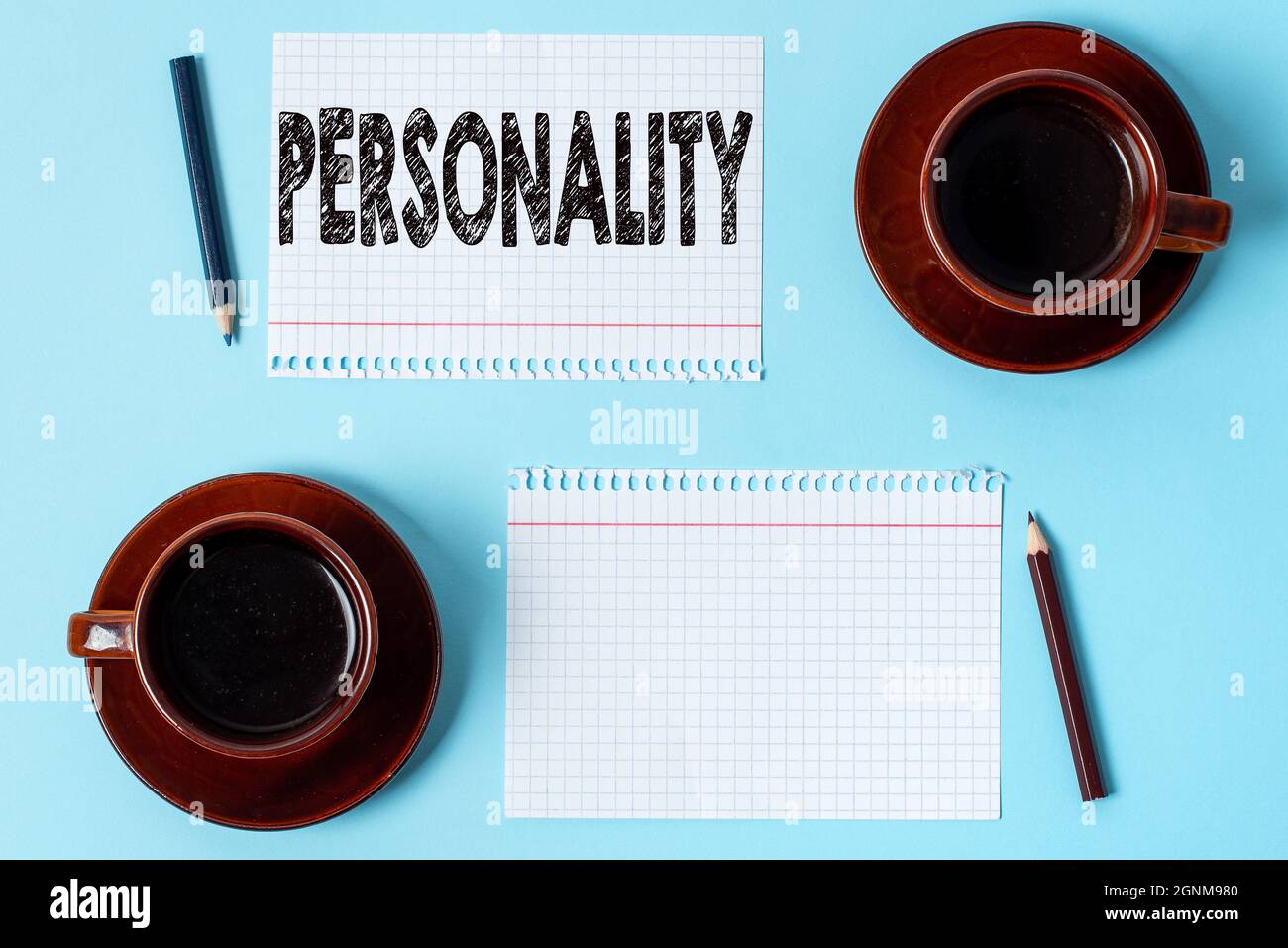 Conceptual display Personality. Conceptual photo combination ...