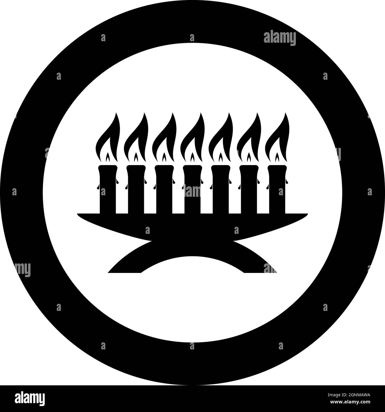 Unity candle Black and White Stock Photos & Images Alamy