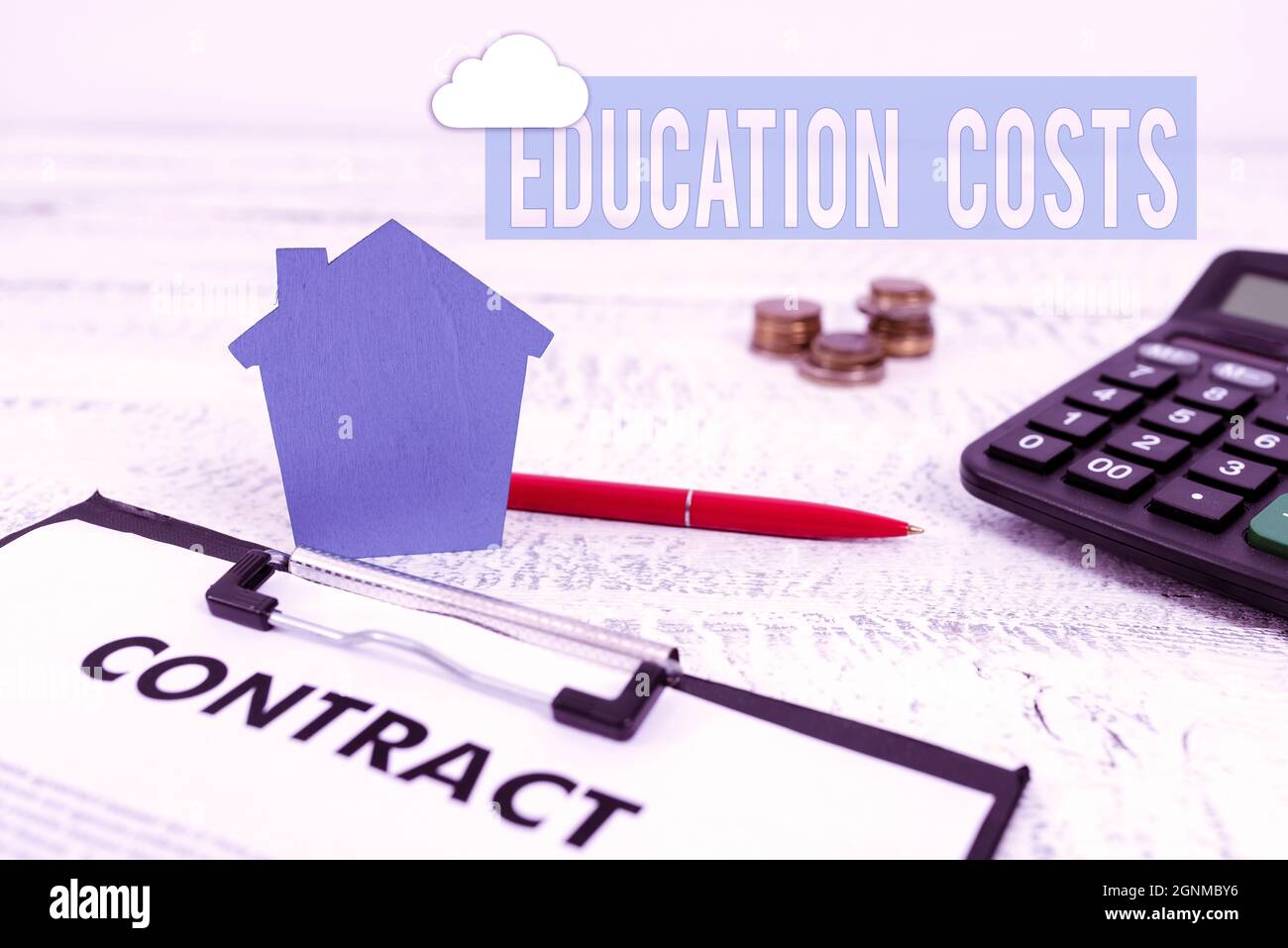 Inspiration showing sign Education Costs. Business overview amounts ...