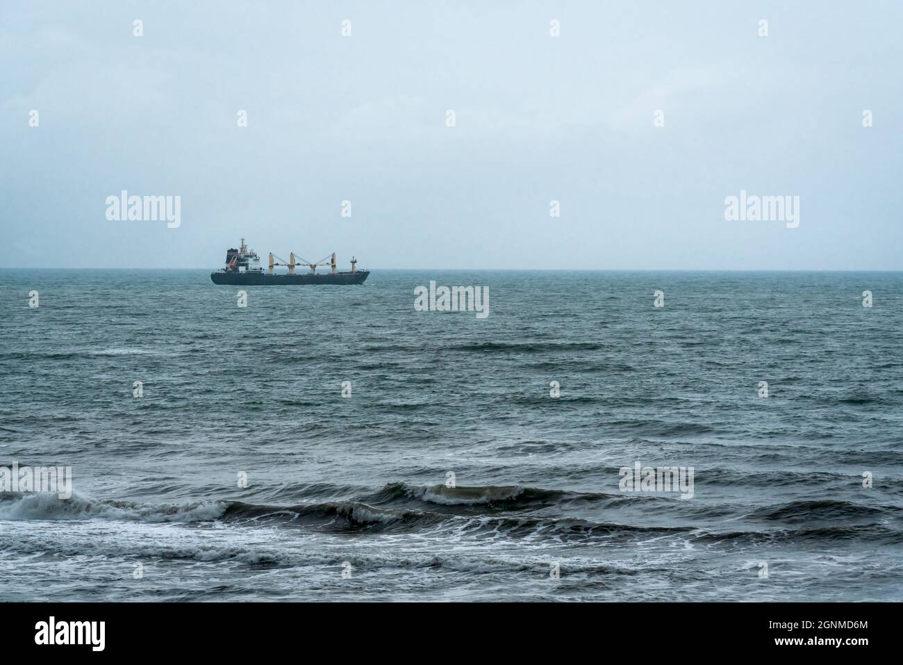 Container ship stormy sea hi-res stock photography and images - Alamy