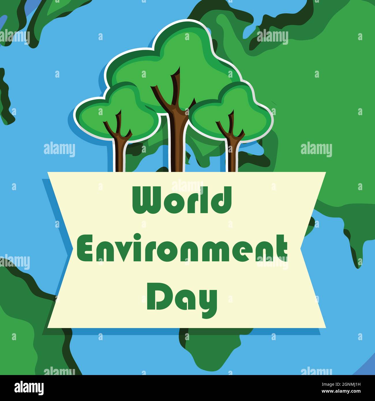 World Environment Day Background Stock Vector Image & Art - Alamy