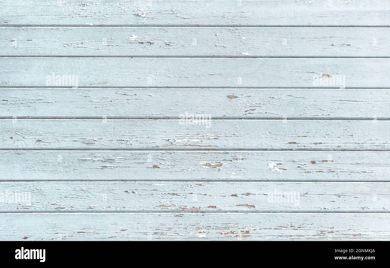 Rustic wood texture. Weathered light blue colored wooden background ...