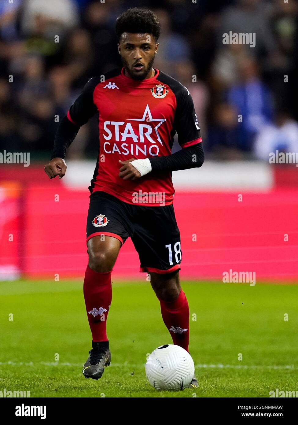 Illustration of Liverpool and Arsenal players in 2021 match