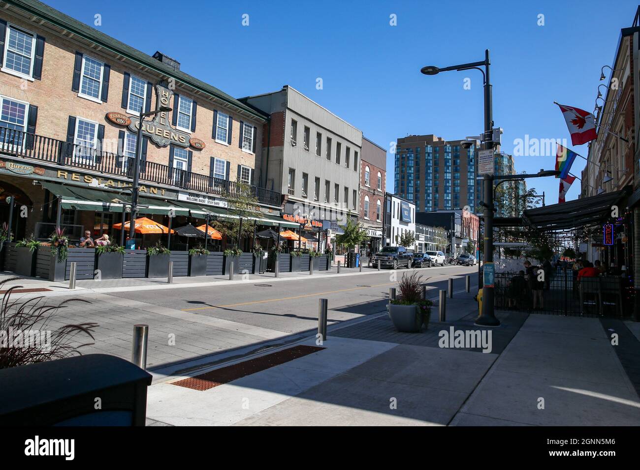 18th of September 2021, Barrie Ontario Canada. Queens hotel restaurant