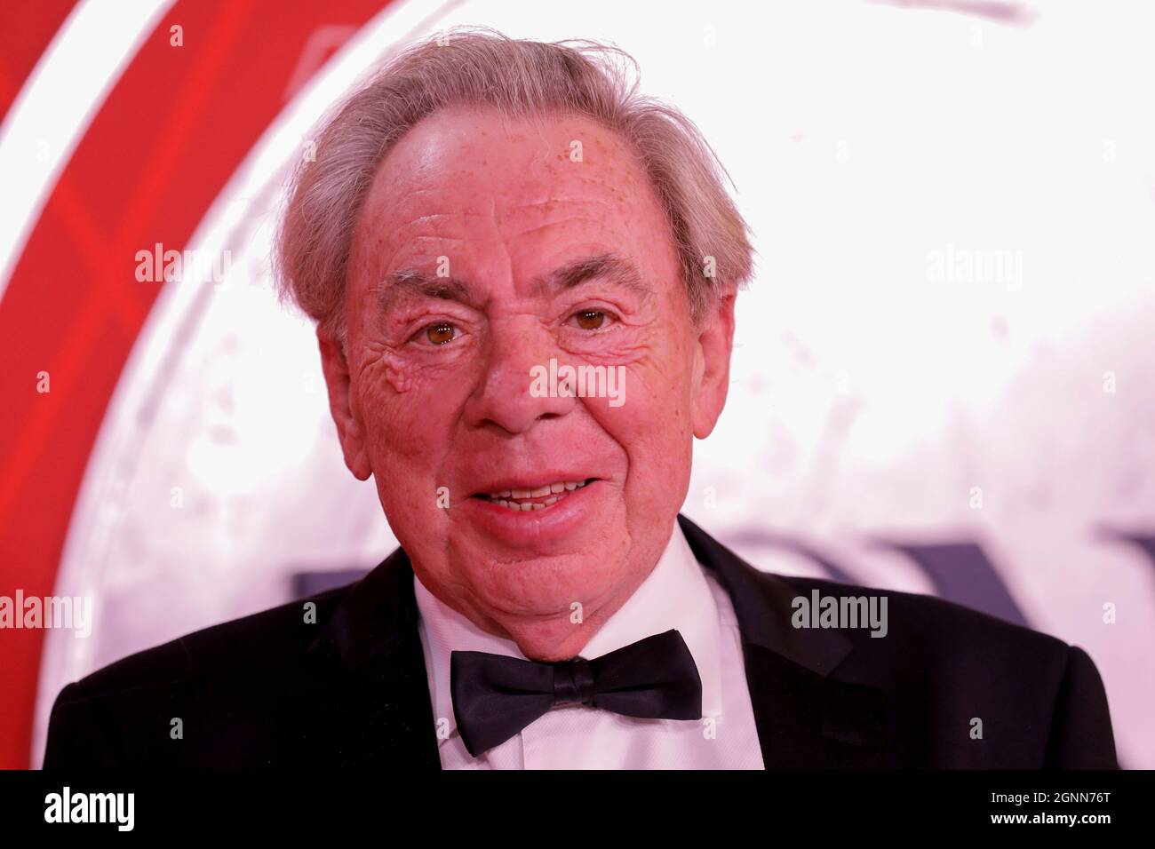 Andrew Lloyd Webber poses on the red carpet as he arrives for the 74th Annual Tony Awards in New York, U.S., September 26, 2021. REUTERS/Andrew Kelly Stock Photo