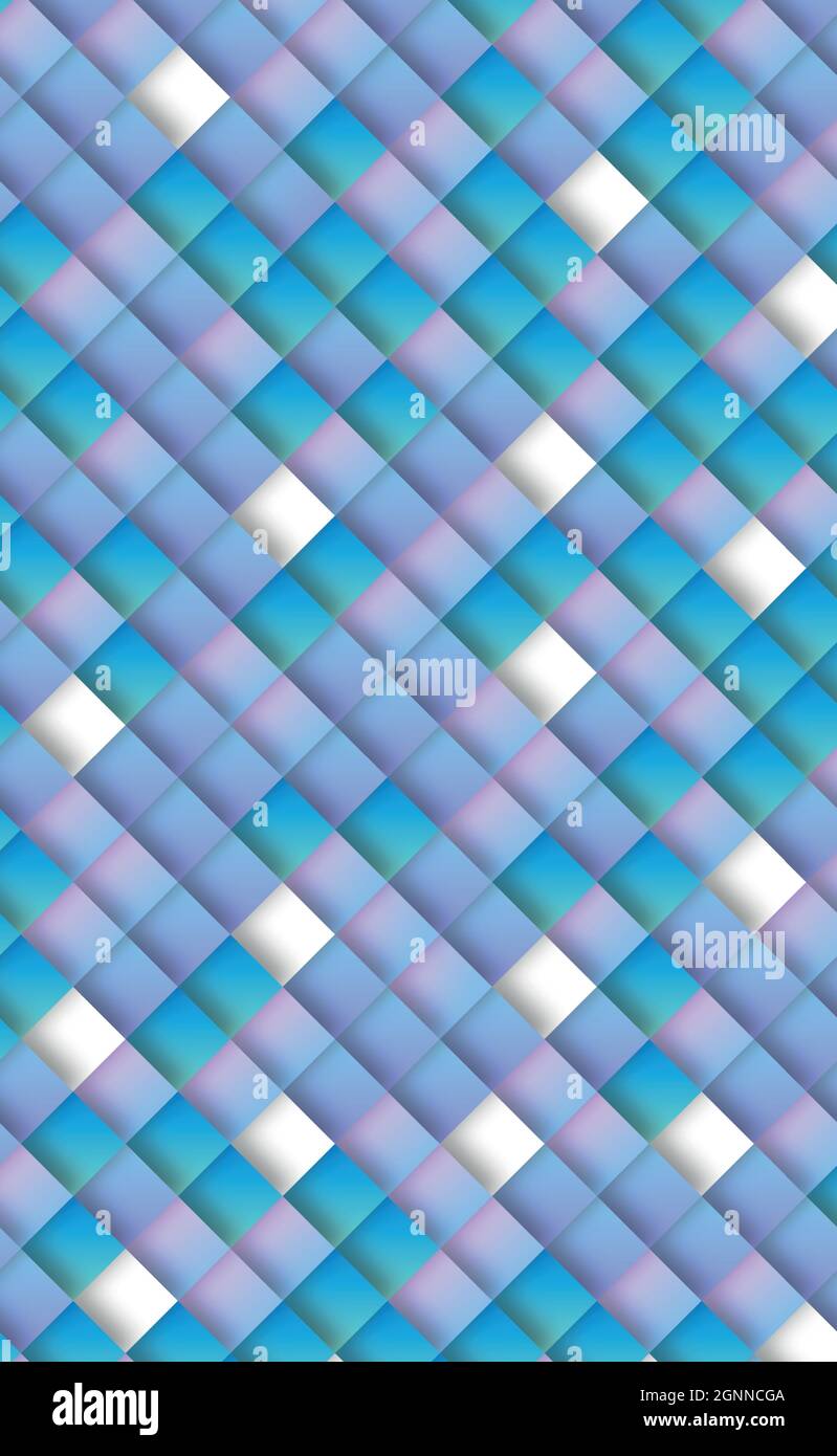 Abstract light background with many blue squares - Vector illustration ...