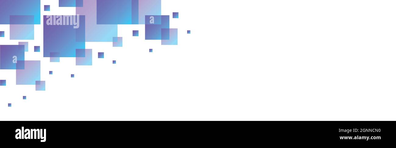 Abstract light background with many blue squares - Vector illustration ...