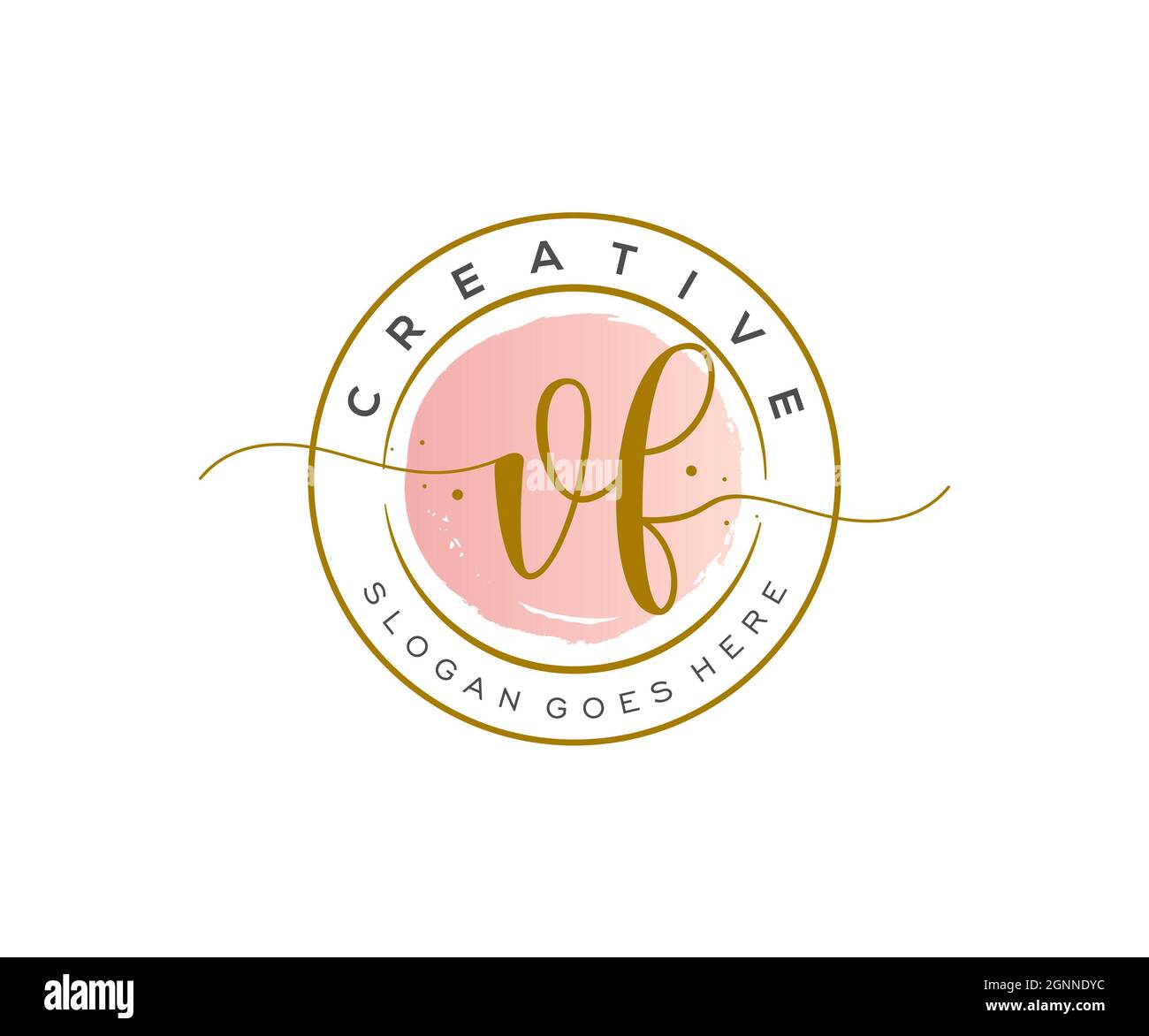 Initial Letter Vector Design Images, Initial Letter Vf Logo Template Design,  Abstract, Logo, Template PNG Image For Free Download