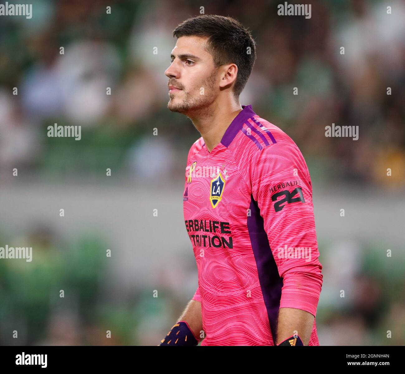 Los Angeles, CA, USA. 26th July, 2018. Los Angeles FC goalkeeper Tyler  Miller #1 during the Los Angeles Football Club vs LA Galaxy at BANC OF  CALIFORNIA Stadium in Los Angeles, Ca