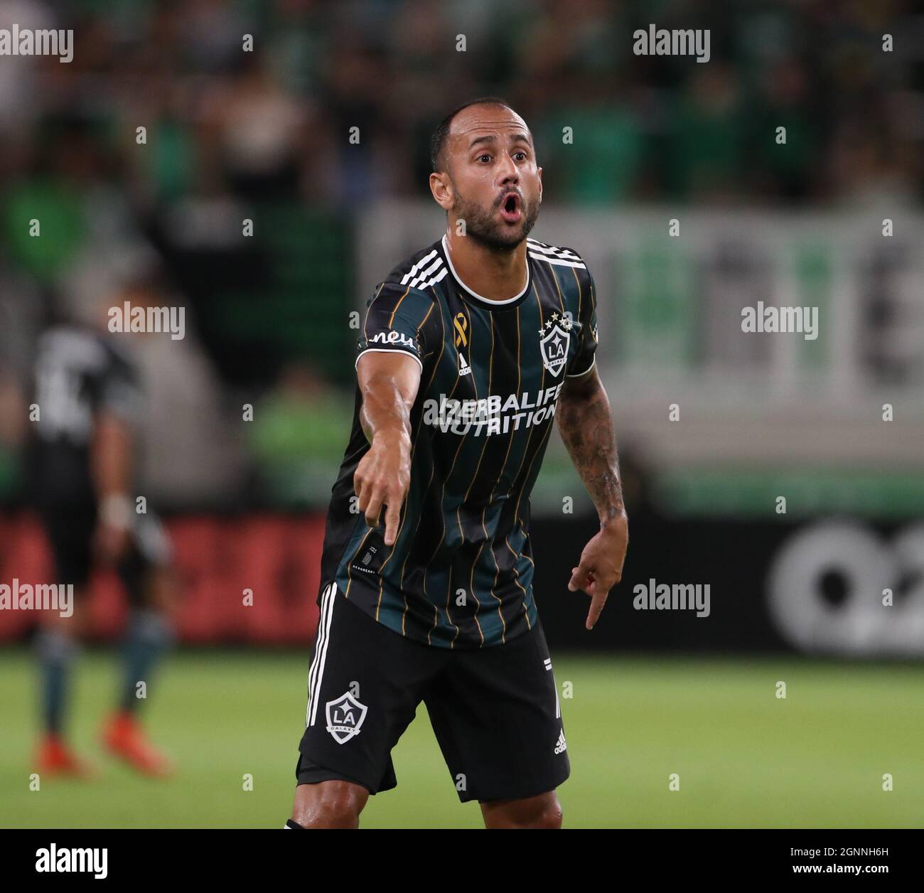 September 26, 2021: Los Angeles Galaxy midfielder Victor Vazquez (7) during an MLS match between Austin FC and the Los Angeles Galaxy on September 26, 2021 in Austin, Texas. (Credit Image: © Scott Coleman/ZUMA Press Wire) Stock Photo