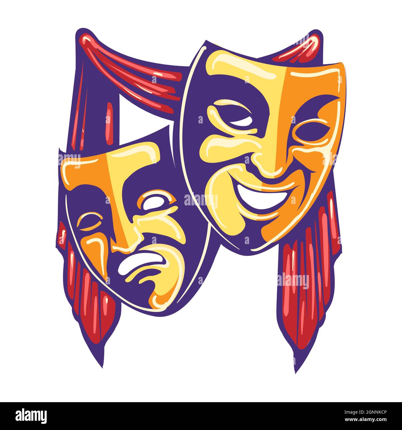 Drama vector vectors hi-res stock photography and images - Alamy