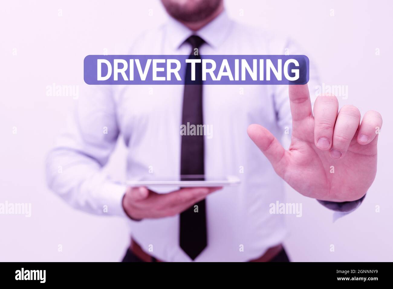 Writing displaying text Driver Training. Concept meaning prepares a new ...