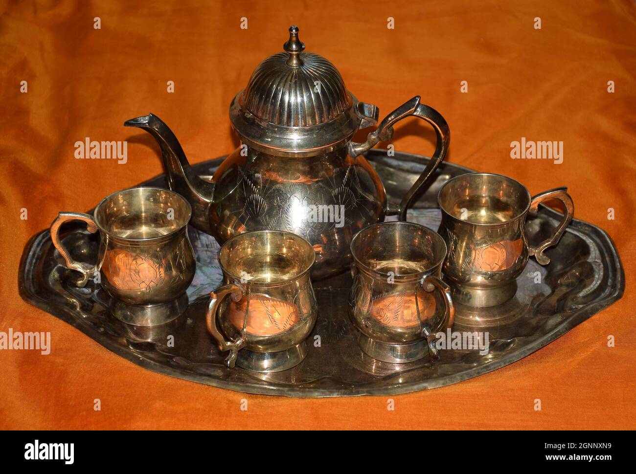 Royal vintage Tea Set for sale at a shop in India Stock Photo Alamy