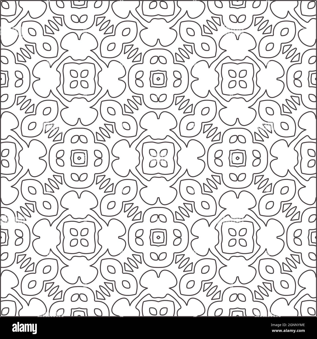 Design monochrome grating pattern,black and white patterns.Repeating