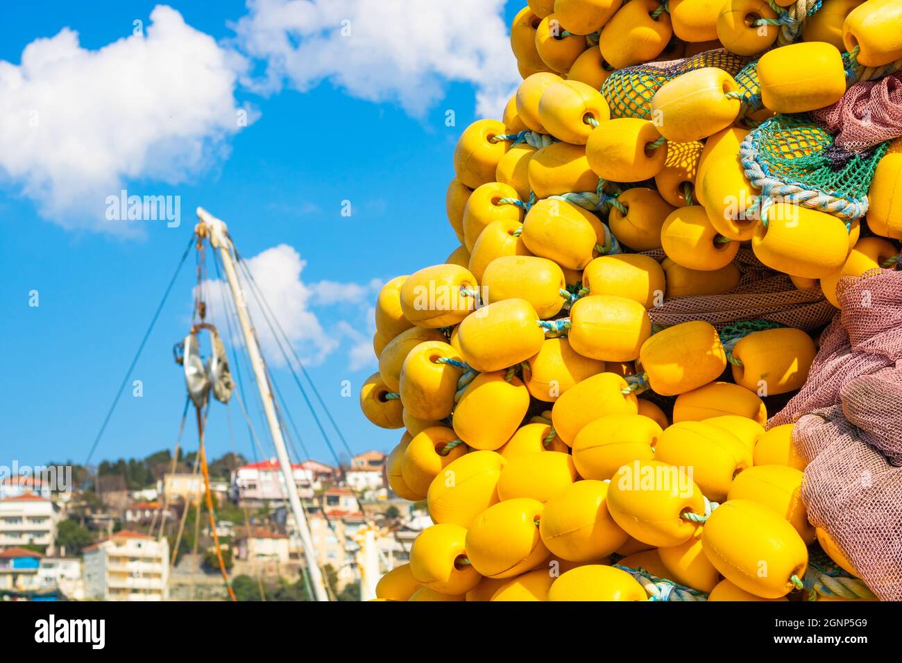 Fishing float net hi-res stock photography and images - Alamy