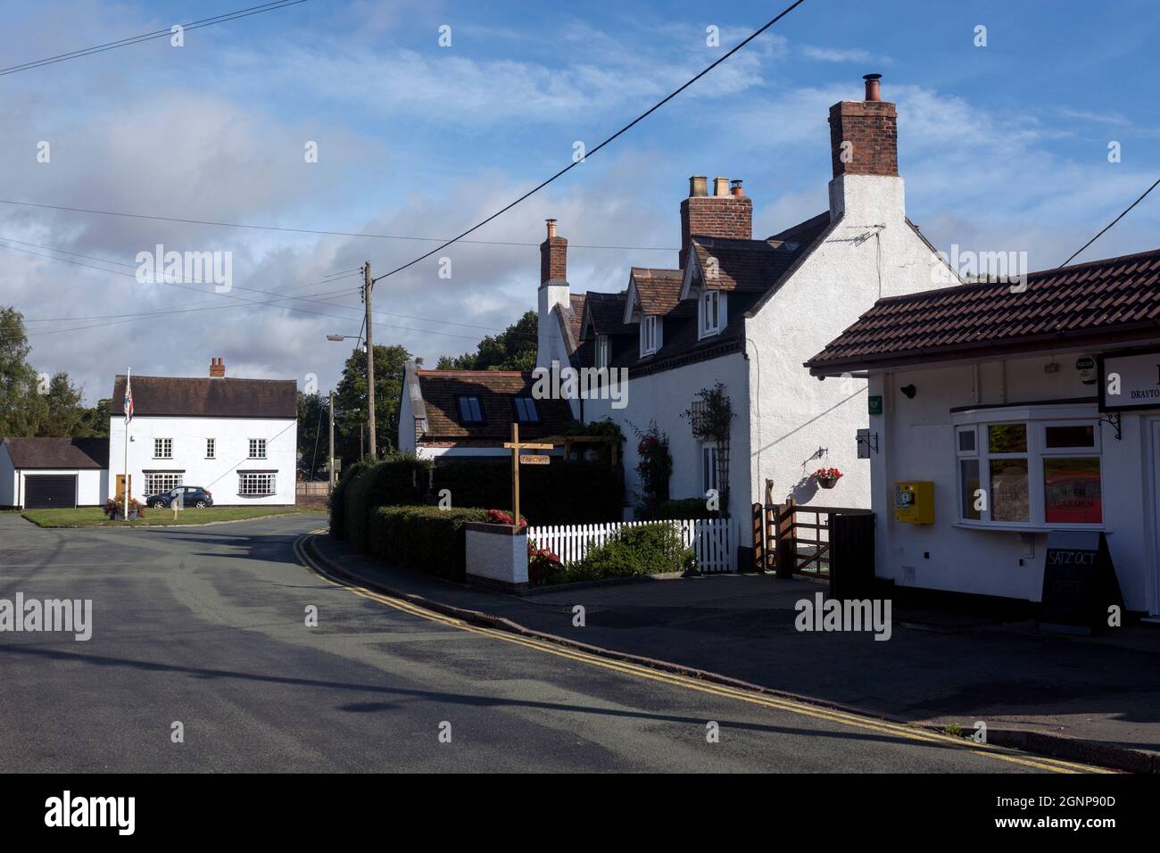 Drayton Bassett village, Staffordshire, England, UK Stock Photo Alamy