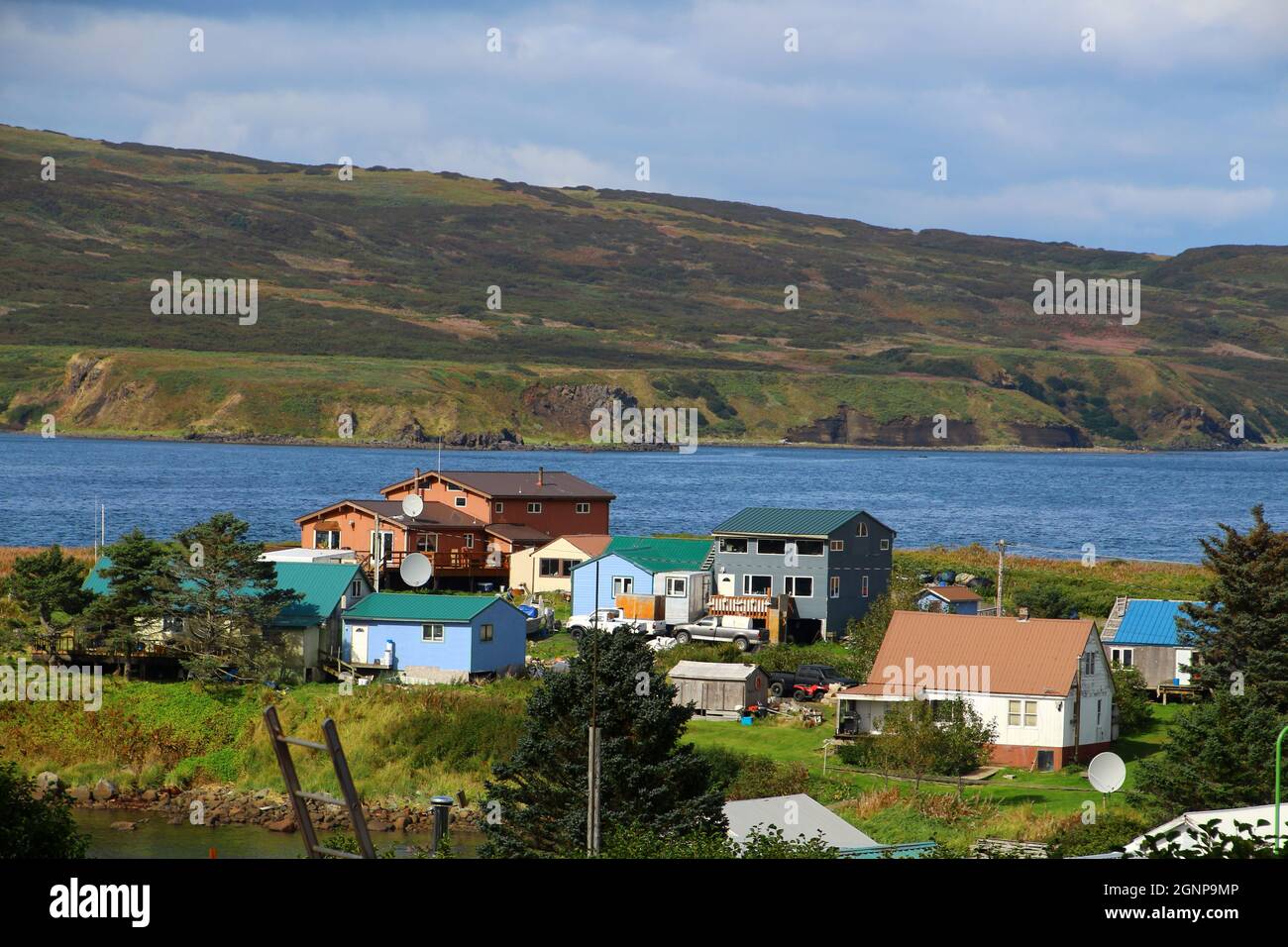 Sand Point, Aleutian Islands, Alaska, United States Stock Photo Alamy