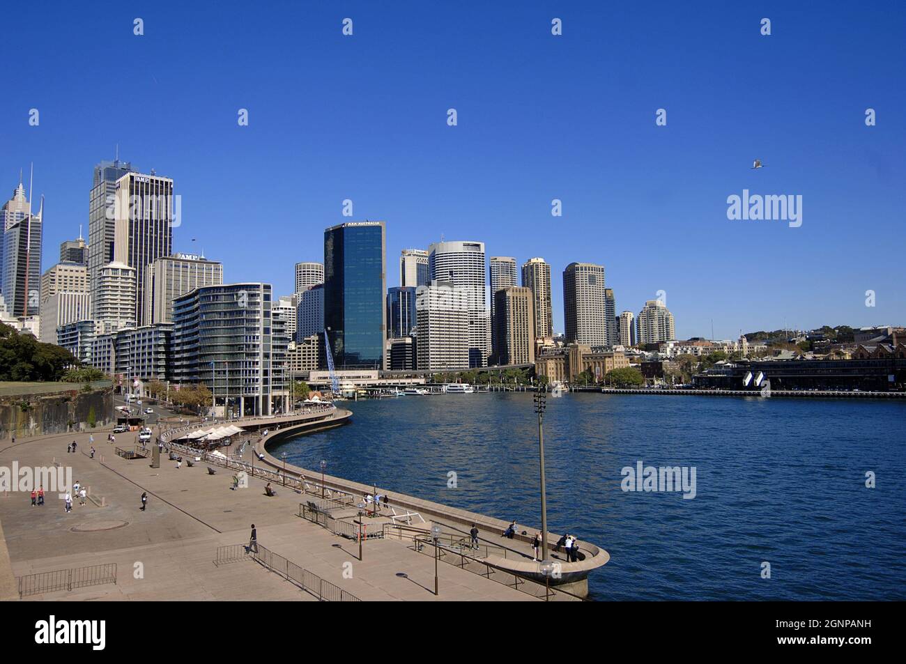 City scene of Sydney with harbour, Australia, Sydney Stock Photo