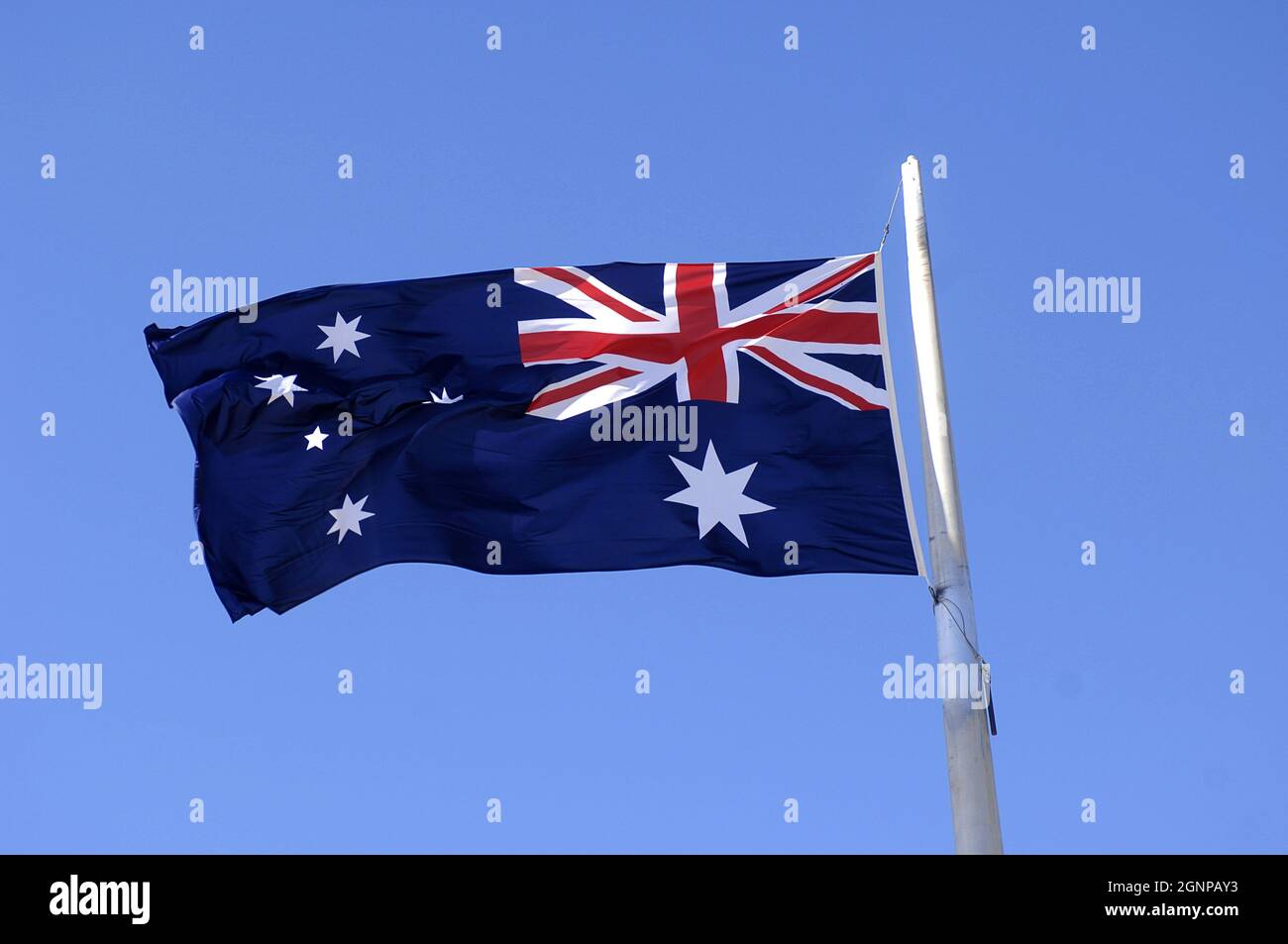 Australian flag, Australia Stock Photo