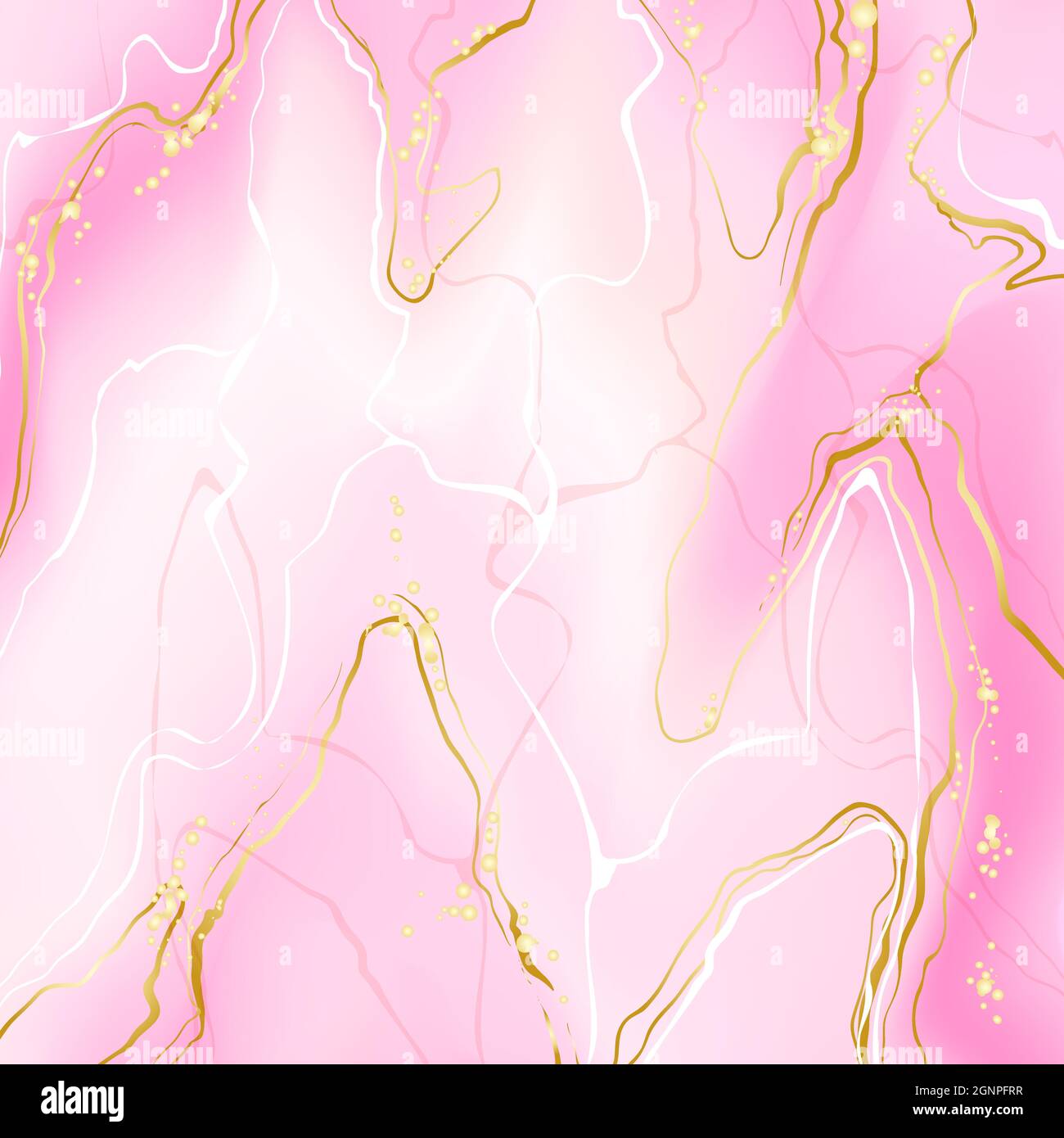 Pink marble tile Stock Vector