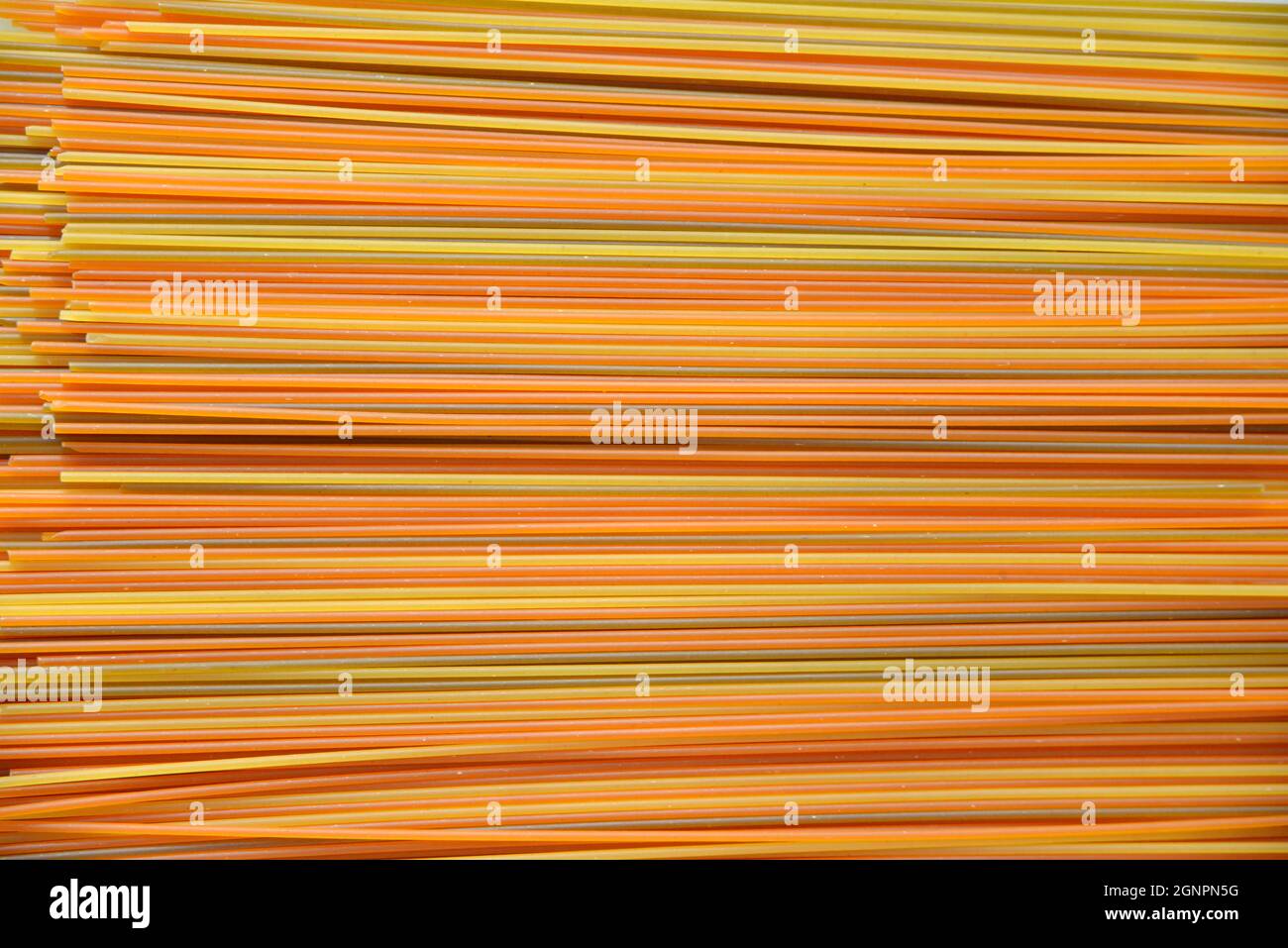 Spaghetti tricolore close up Stock Photo - Alamy