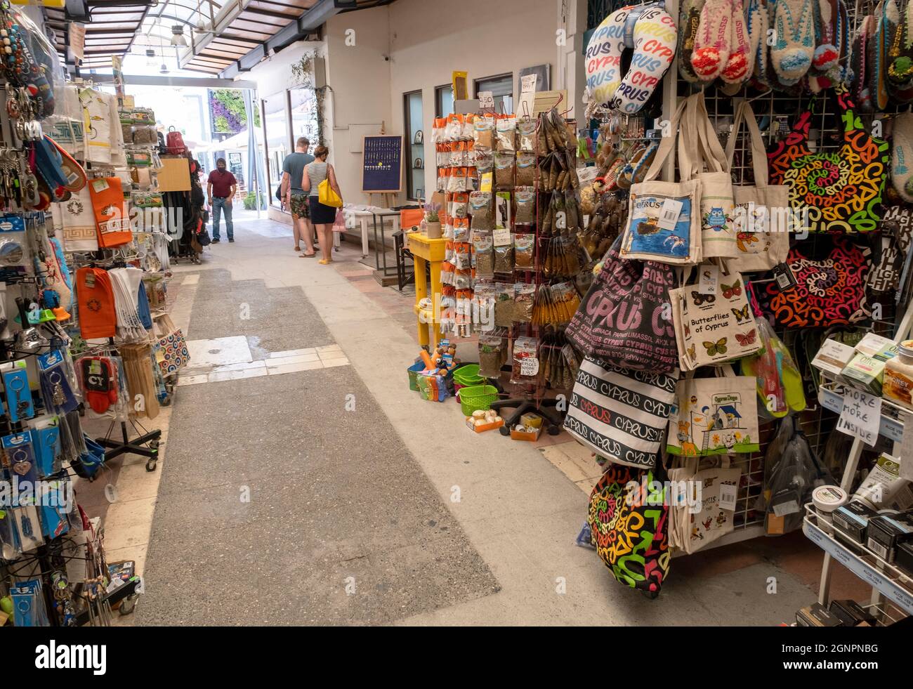 Paphos Municipal Market, Cyprus Stock Photo