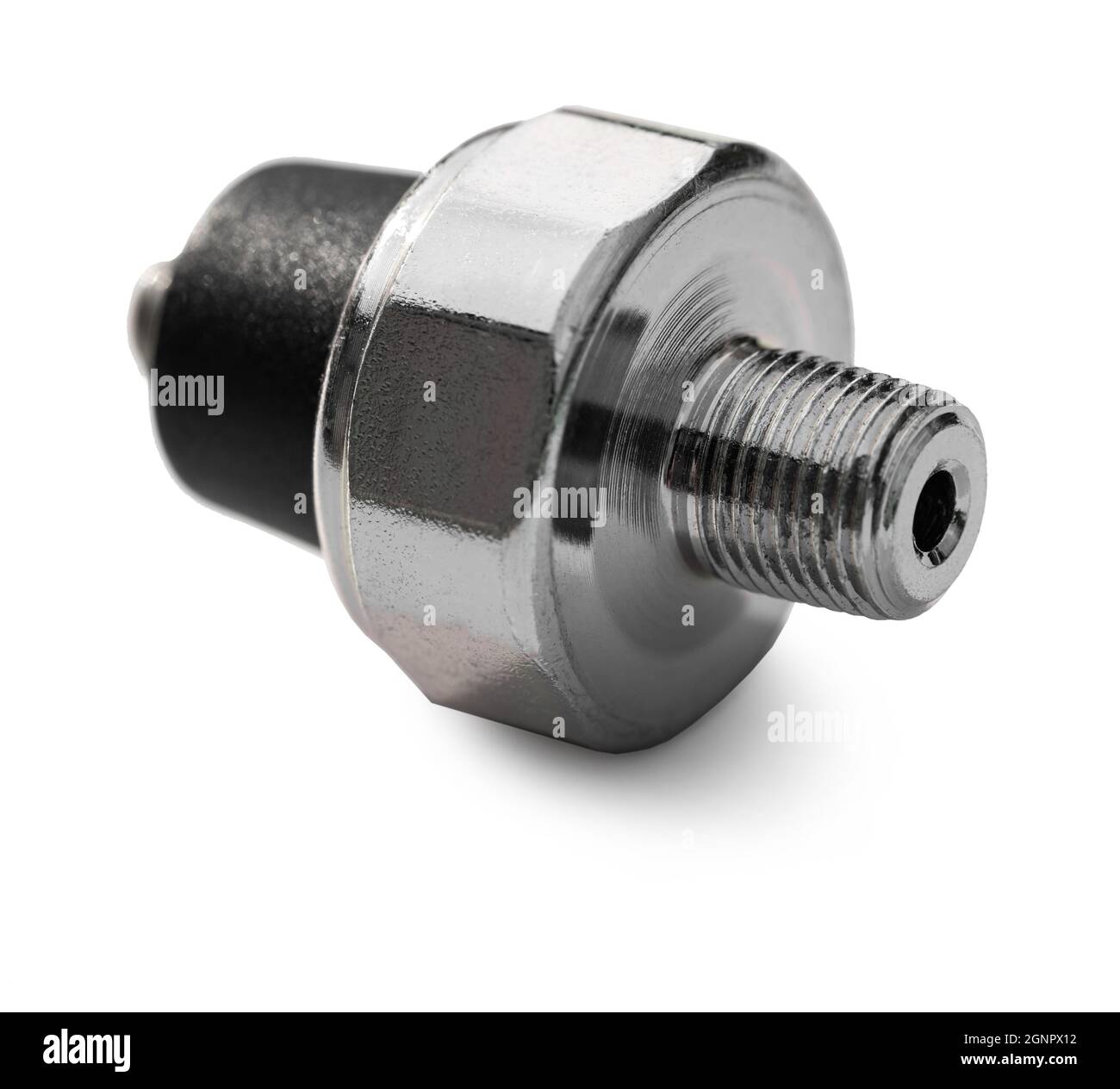 engine oil gauge on white isolated background Stock Photo Alamy