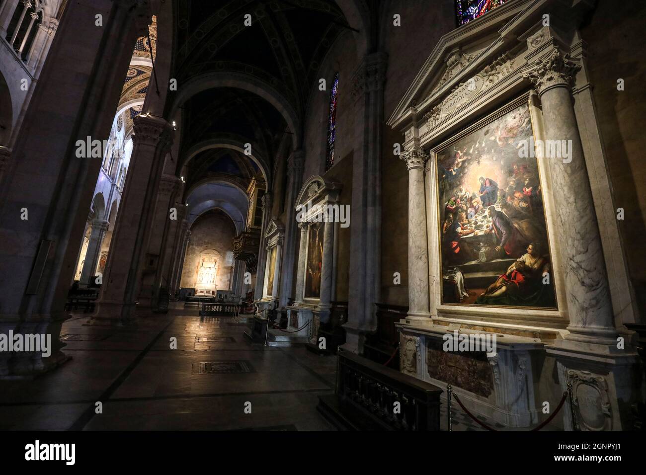 Tintoretto The Last Supper Lucca Italy Hi res Stock Photography And Tintoretto The Last Supper Lucca Italy Hi res Stock Photography And