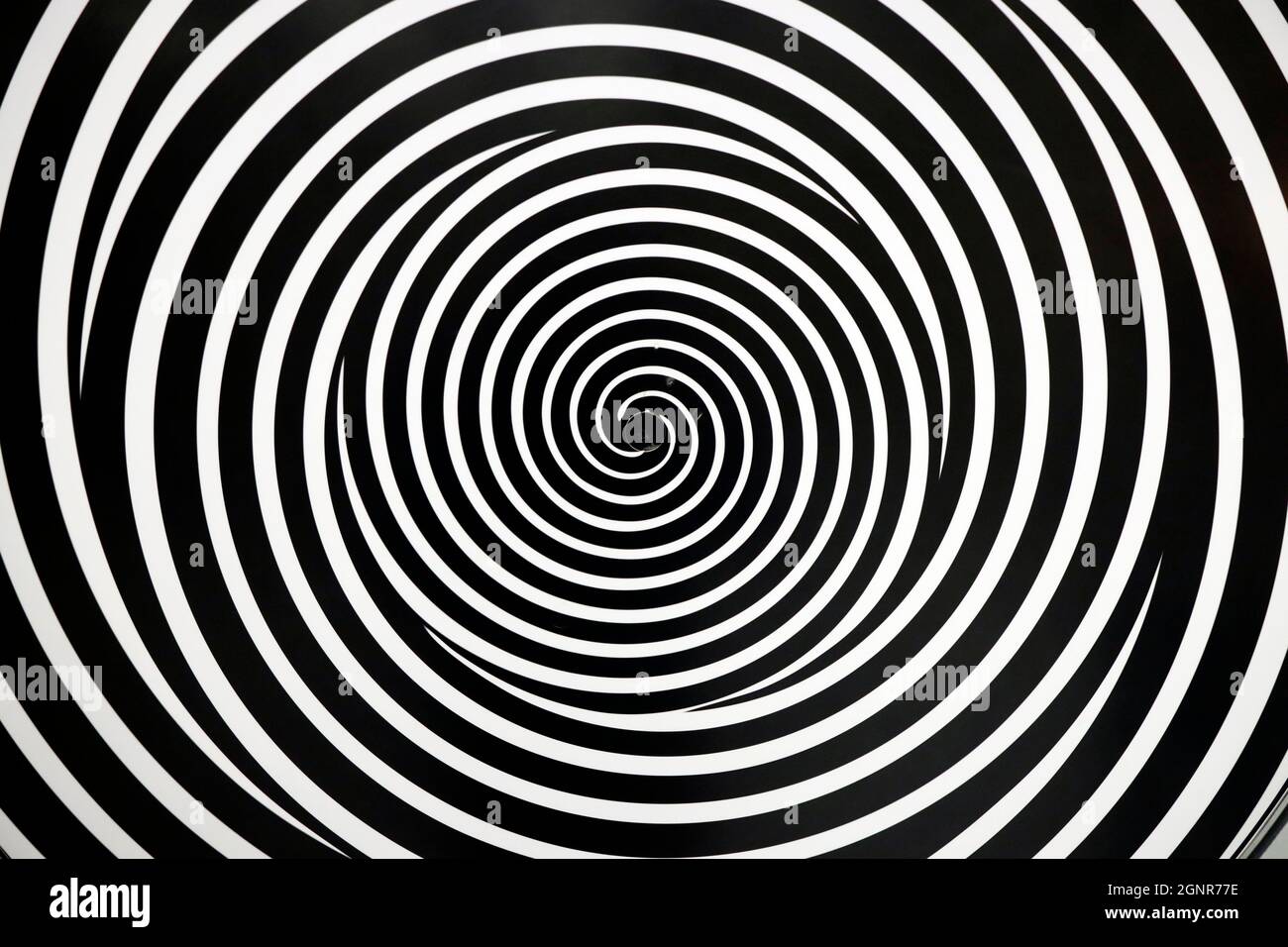 Museum of illusions. Turntables. Dubai. United Arab Emirates Stock