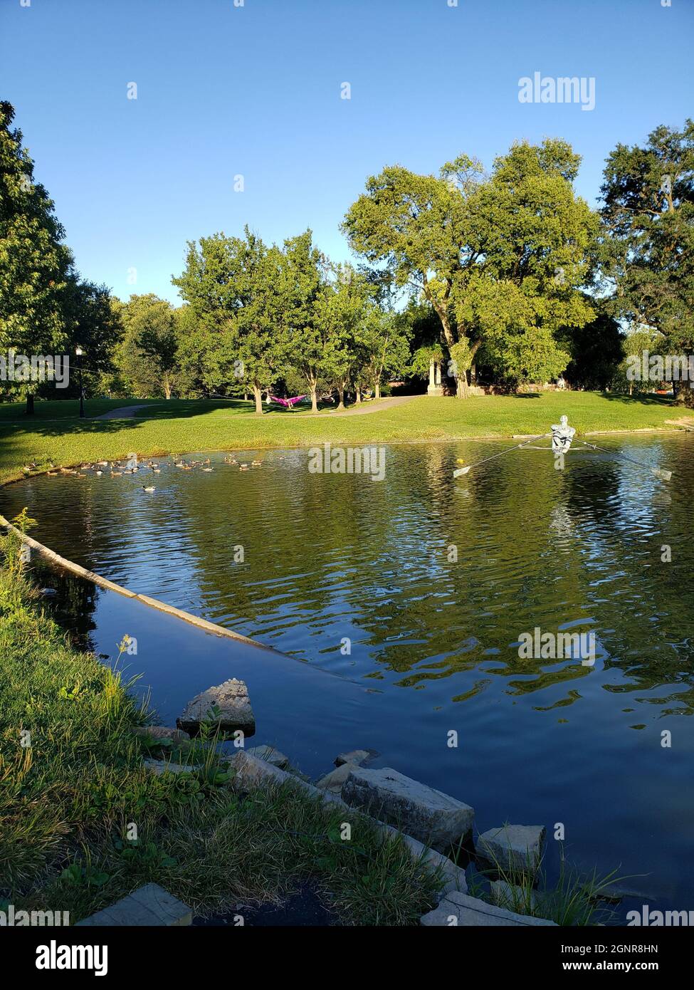 Scenes at Schiller Park, Columbus, Ohio Stock Photo Alamy