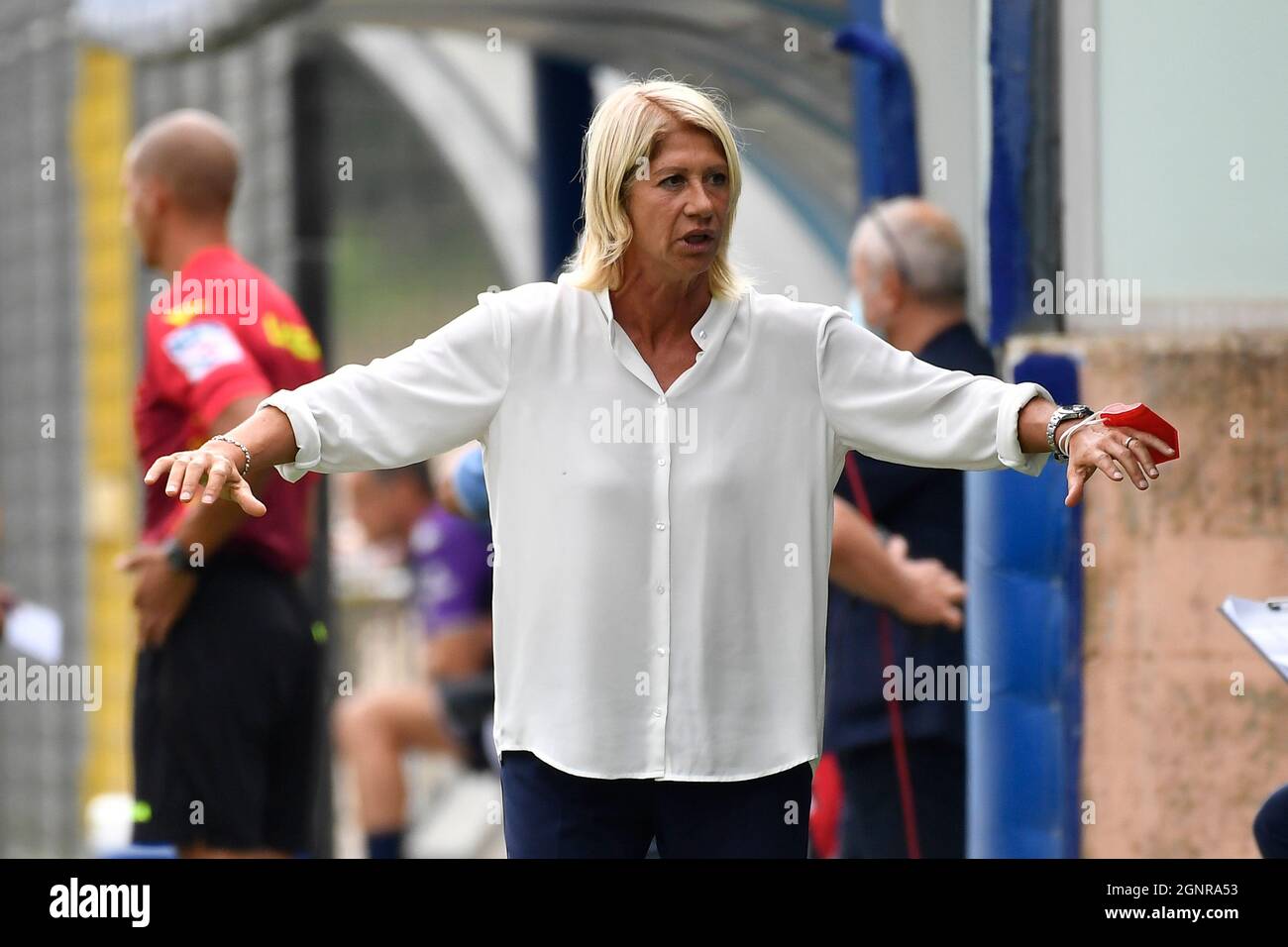 Charlene Morace Carolina Morace during the Serie A match between SS Lazio and ACF ...