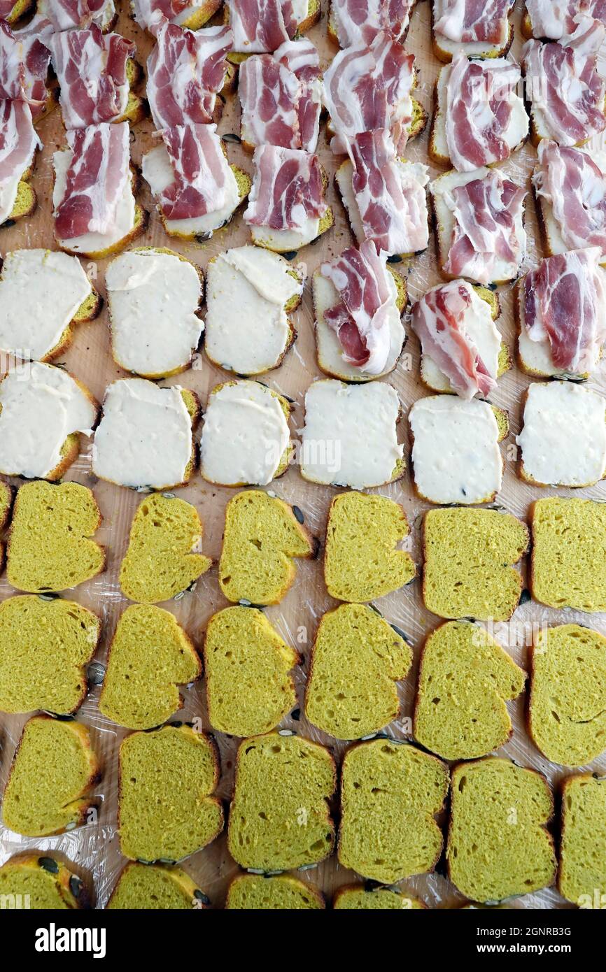 Repas A La Ferme Mont Blanc D Humour 21 Saint Gervais Les Bains France Stock Photo Alamy