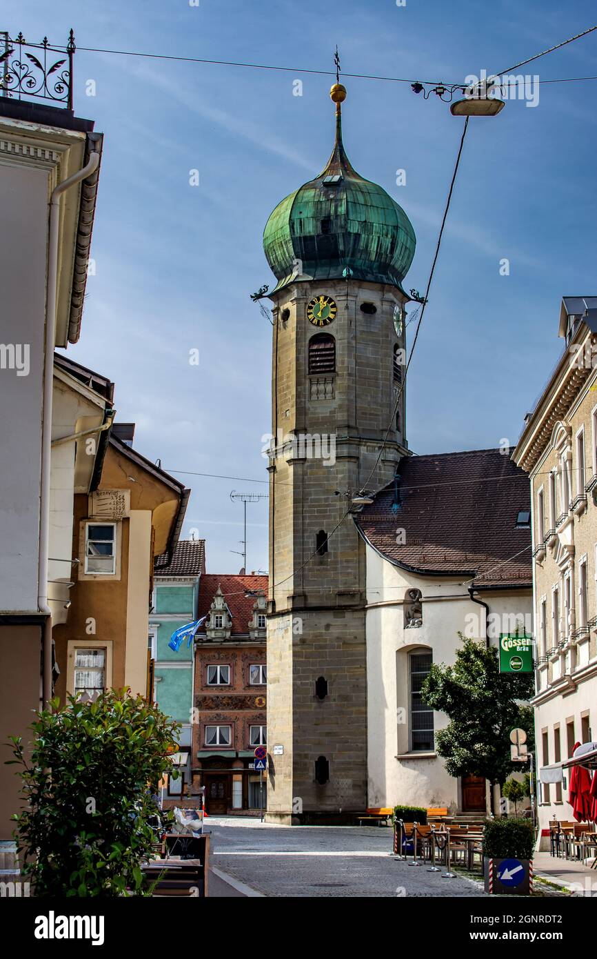 Ausrtria : Church in Bregenz Stock Photo