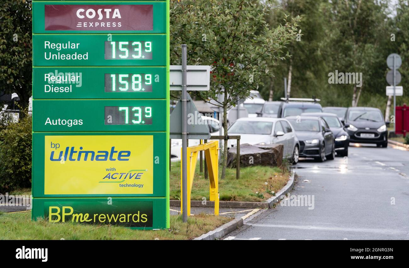 Wetherby Service Station High Resolution Stock Photography and Images