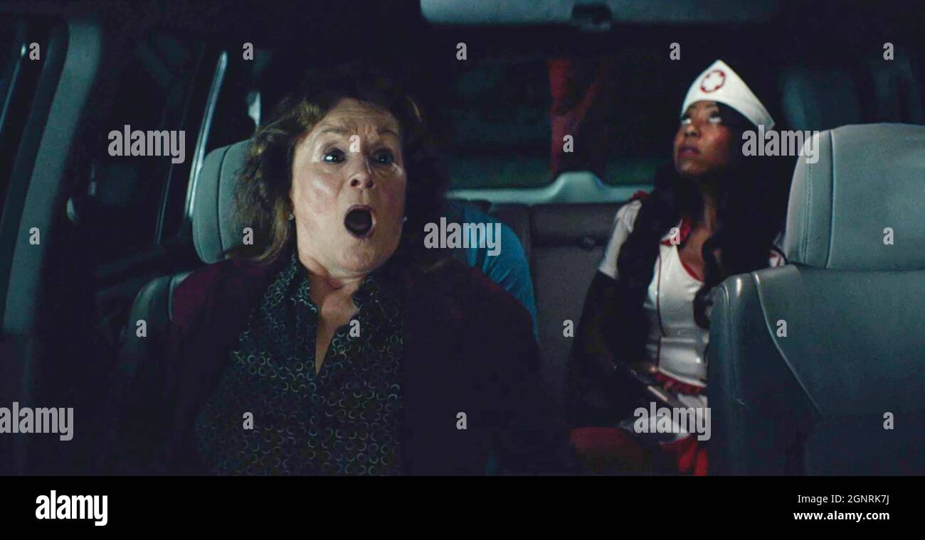 USA. Nancy Stephens in a scene from the (C)Universal Pictures new film :  Halloween Kills (2021). Plot: The saga of Michael Myers and Laurie Strode  continues in the next thrilling chapter of, image size:1300x760