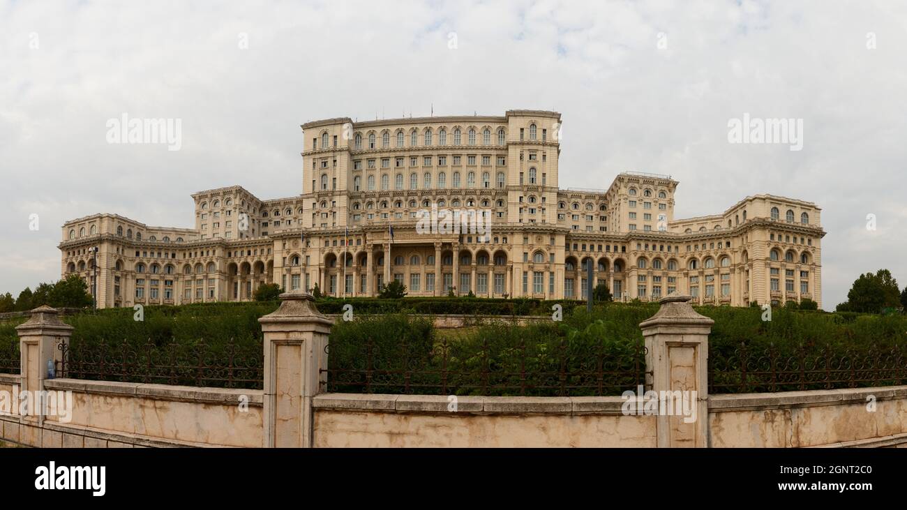 The Palace of the Parliament. Bucharest. Romania Stock Photo