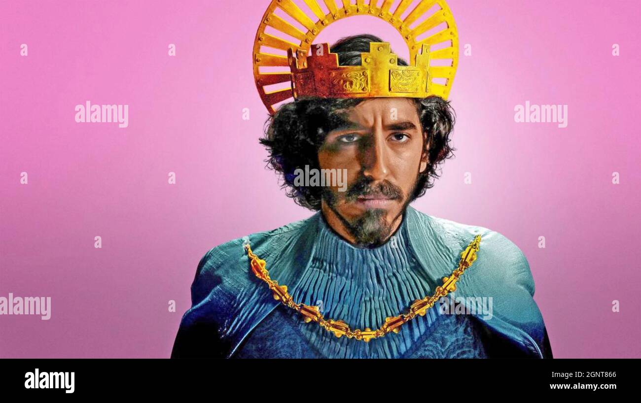 THE GREEN KNIGHT 2021 A24 film with Dev Patel Stock Photo