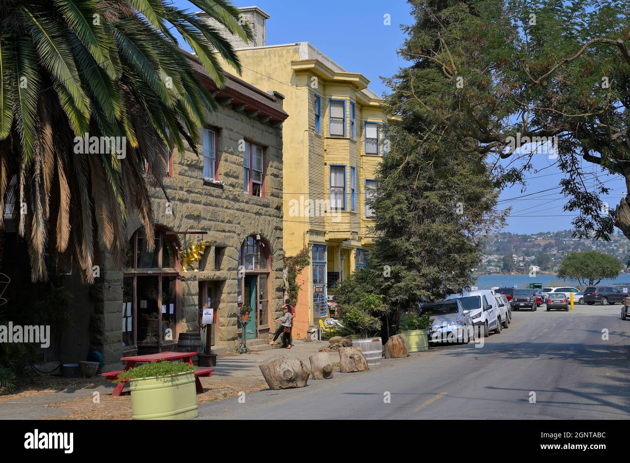 The Bull Valley Roadhouse, Port Costa CA Stock Photo Alamy