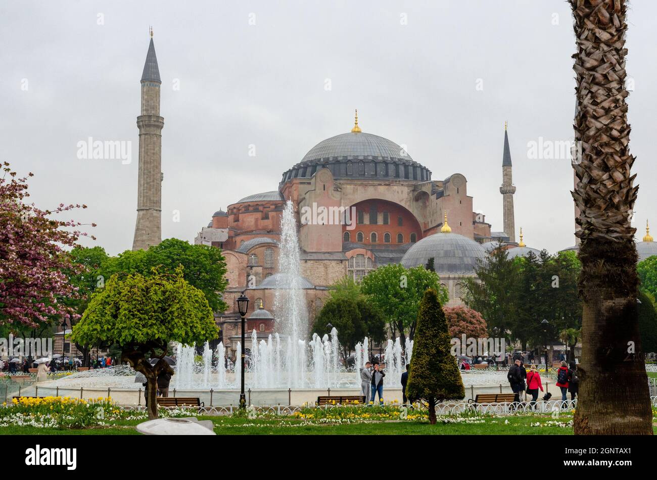 Holy Hagia Sophia Grand Mosque or Church of Hagia Sophia is a Late ...