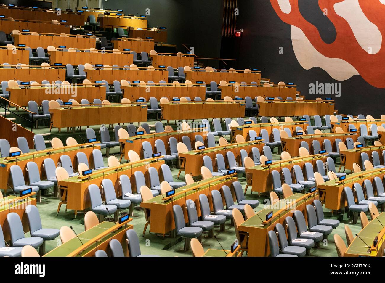 Un general assembly hall empty hi-res stock photography and images - Alamy