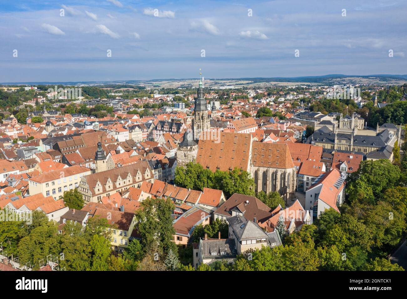 coburg city in franconia, germany Stock Photo