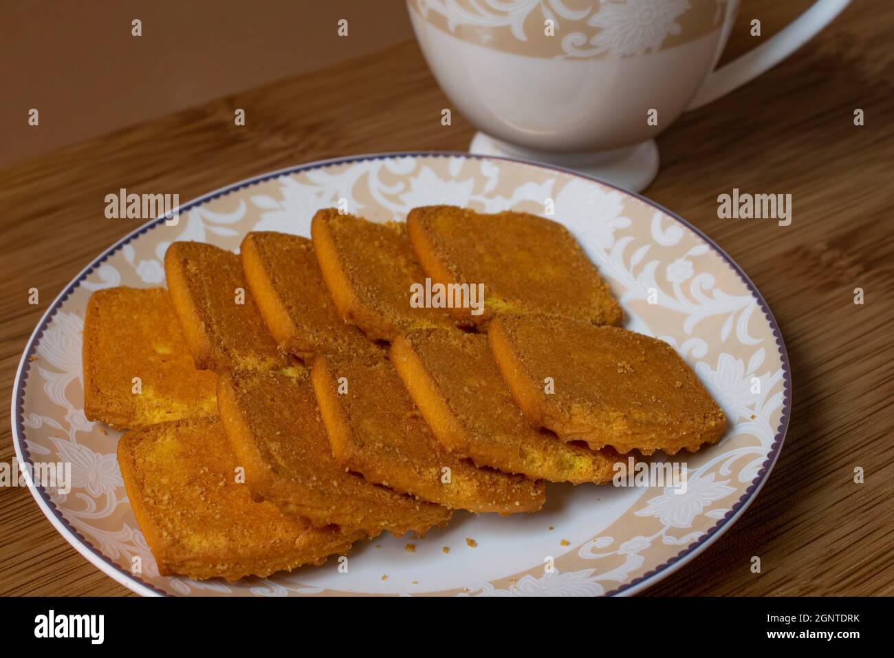 wheat biscuits also called food cracker famous as chai biscuit in india