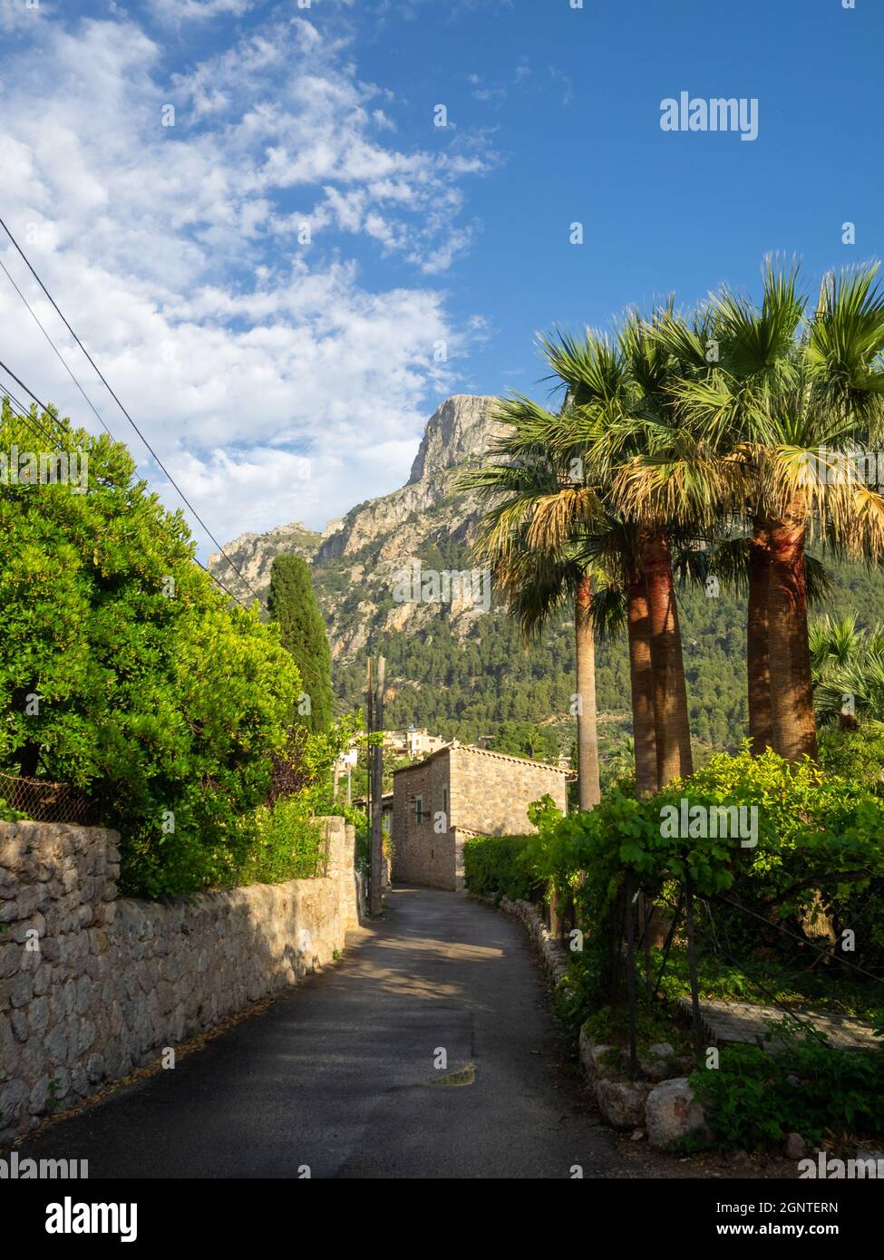 Biniaraix, Mallorca Stock Photo