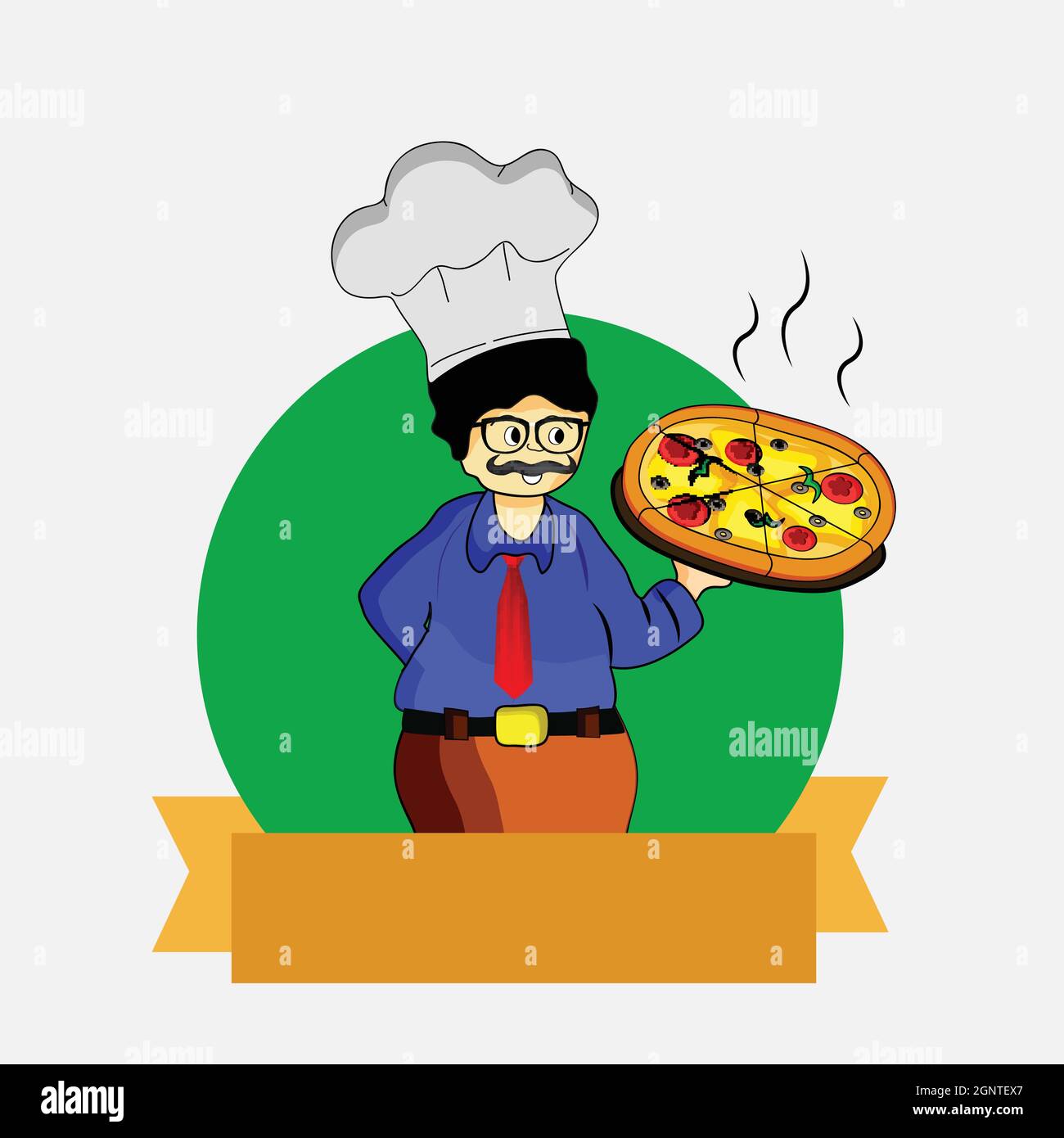 Fast Food Background Stock Vector