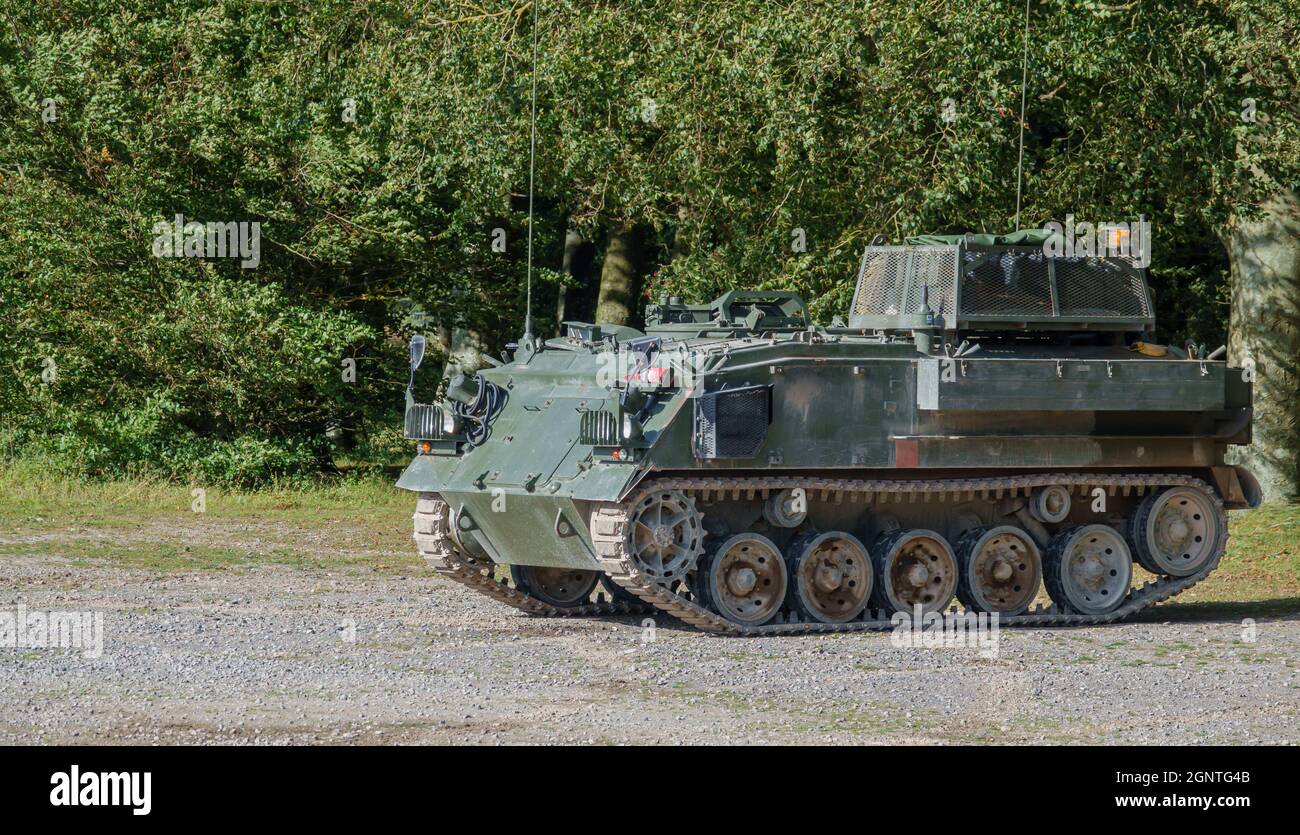 Fv432 British army FV432 Bulldog armoured personnel carrier in action on a ...