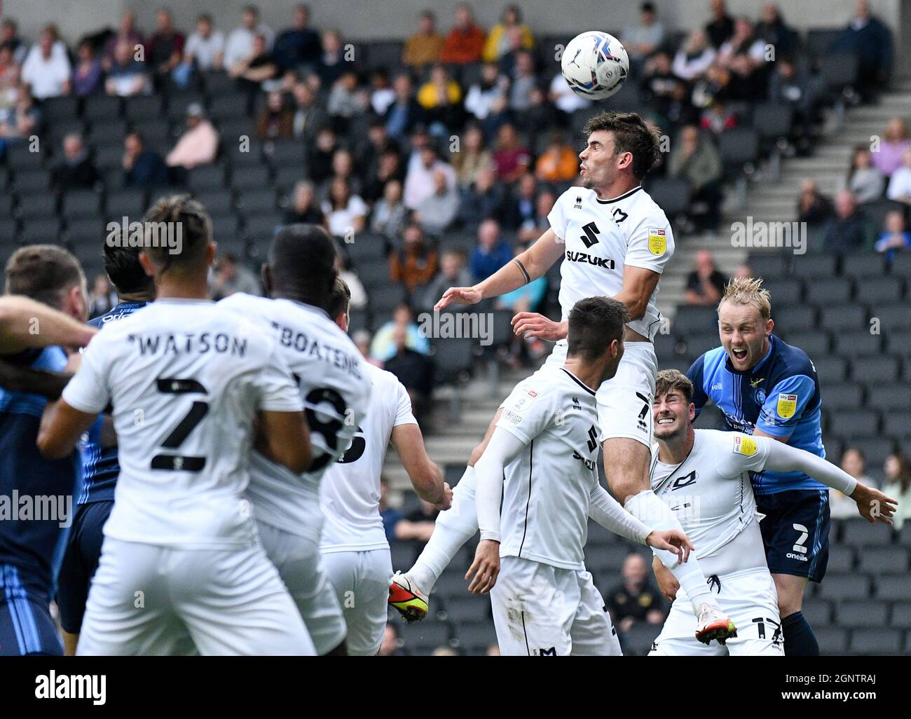 MILTON KEYNES, ENGLAND SEPTEMBER 25, 2021 Matthew Sean O'Riley of