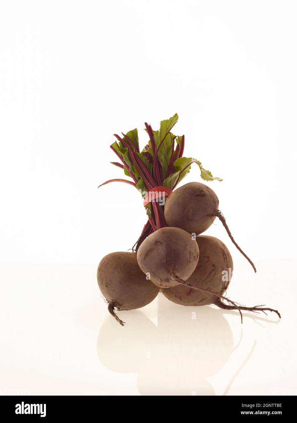 Close up still life of Beetroot against a plain background, high ...