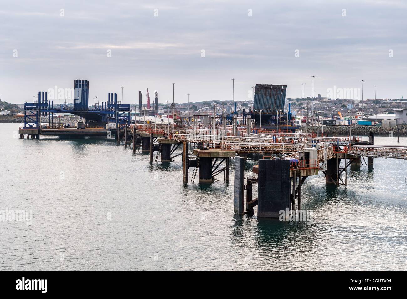 Port of Holyhead, Wales, UK Stock Photo Alamy