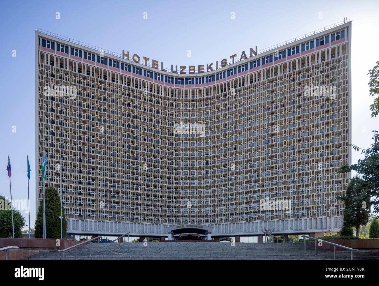 Hotel Uzbekistan, Tashkent, Uzbekistan Stock Photo Alamy